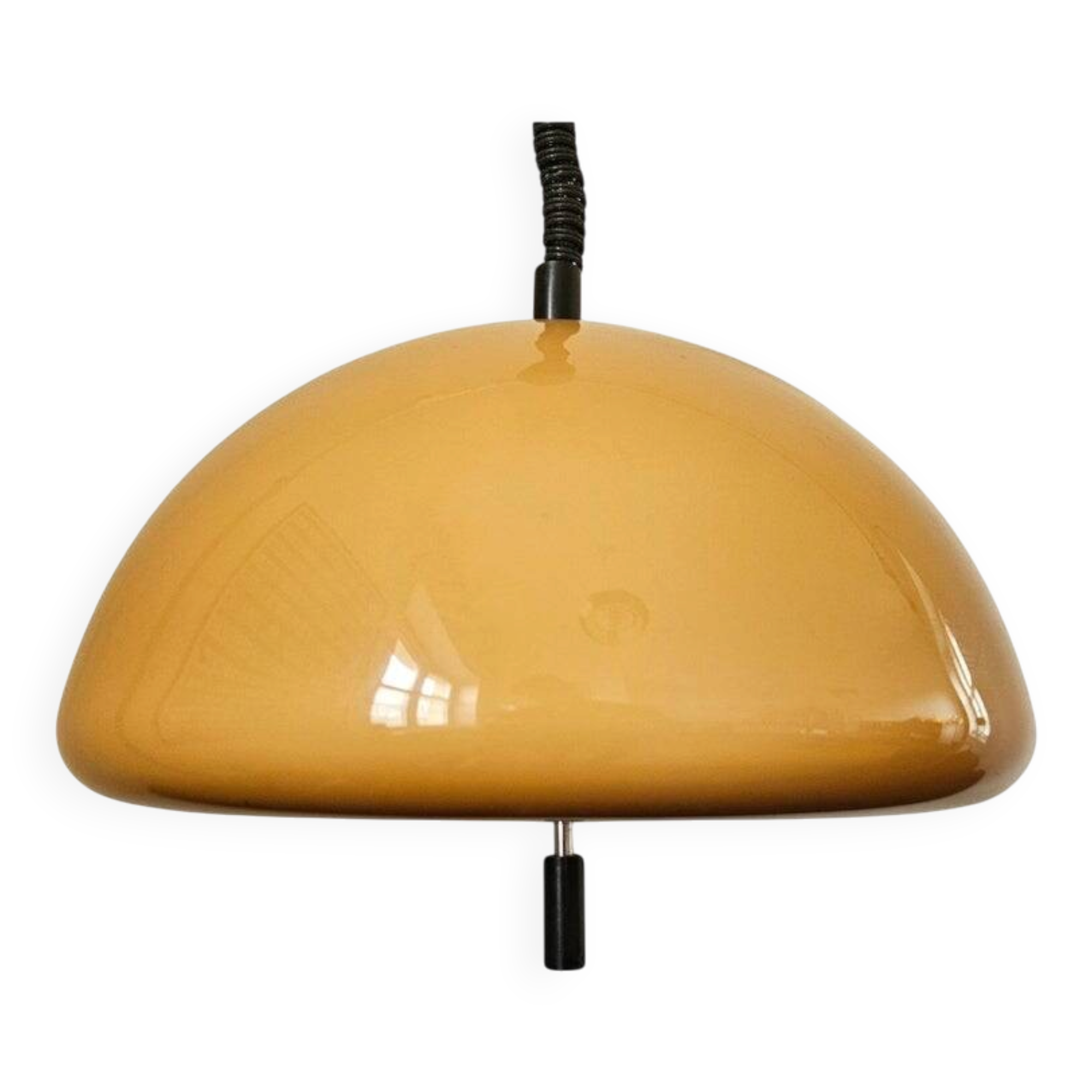 Midcentury Rare Pendant Guzzini, Luigi Massoni, Italy, 1970s