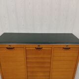 Burwood Triple Curtain Notary Filing Cabinet