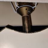 Vintage table lamp the dolphin Croissy white