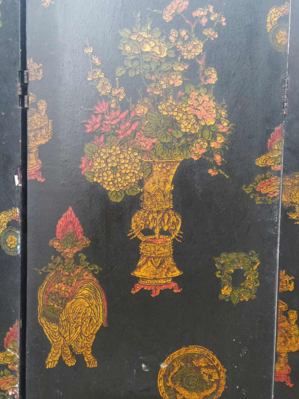 19th-sided orientalist screen