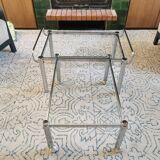 Convertible vintage rolling serving cart