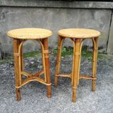 Rattan stools