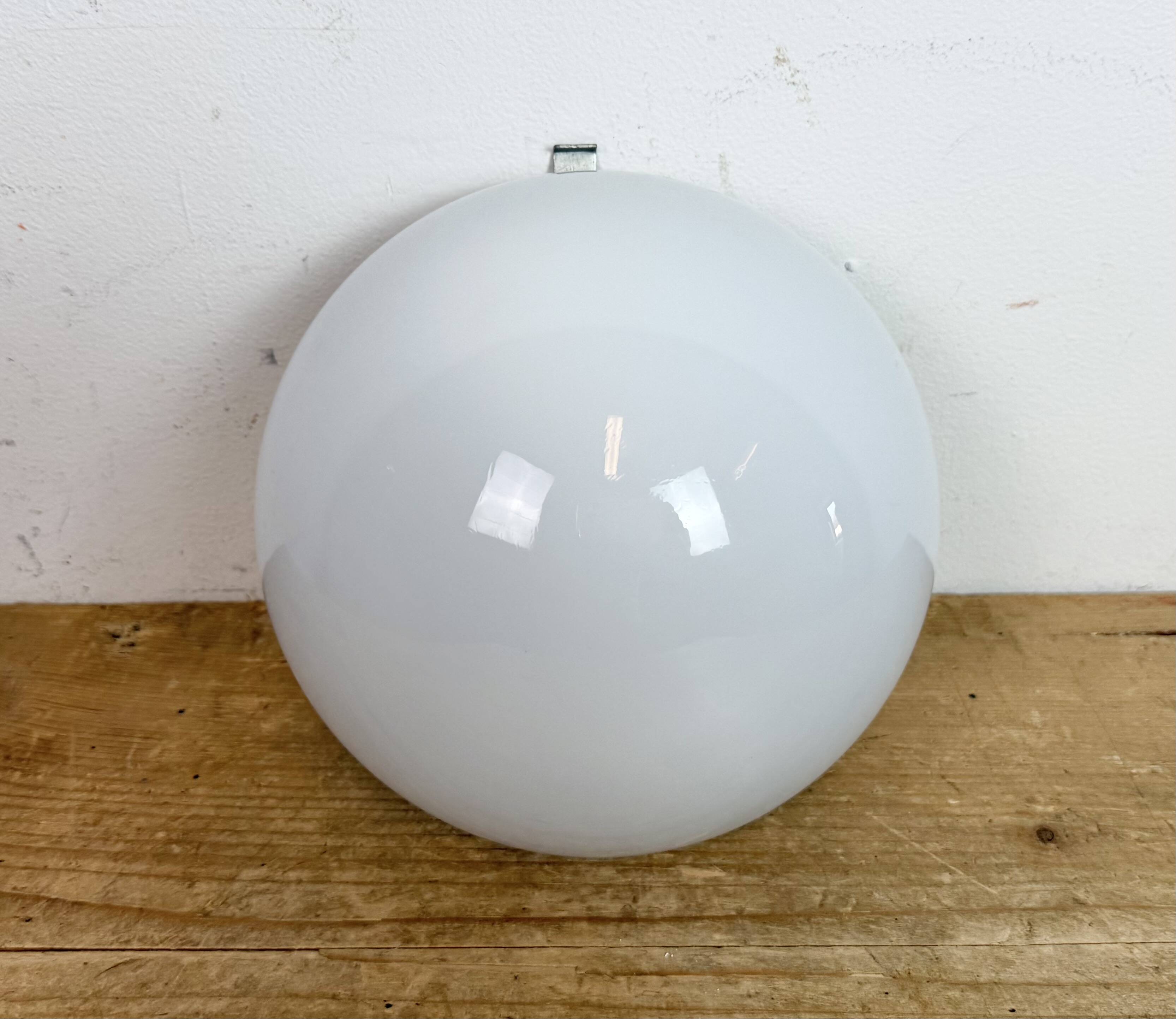 Vintage Wall Light with Milk Glass, 1960s