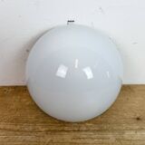 Vintage Wall Light with Milk Glass, 1960s