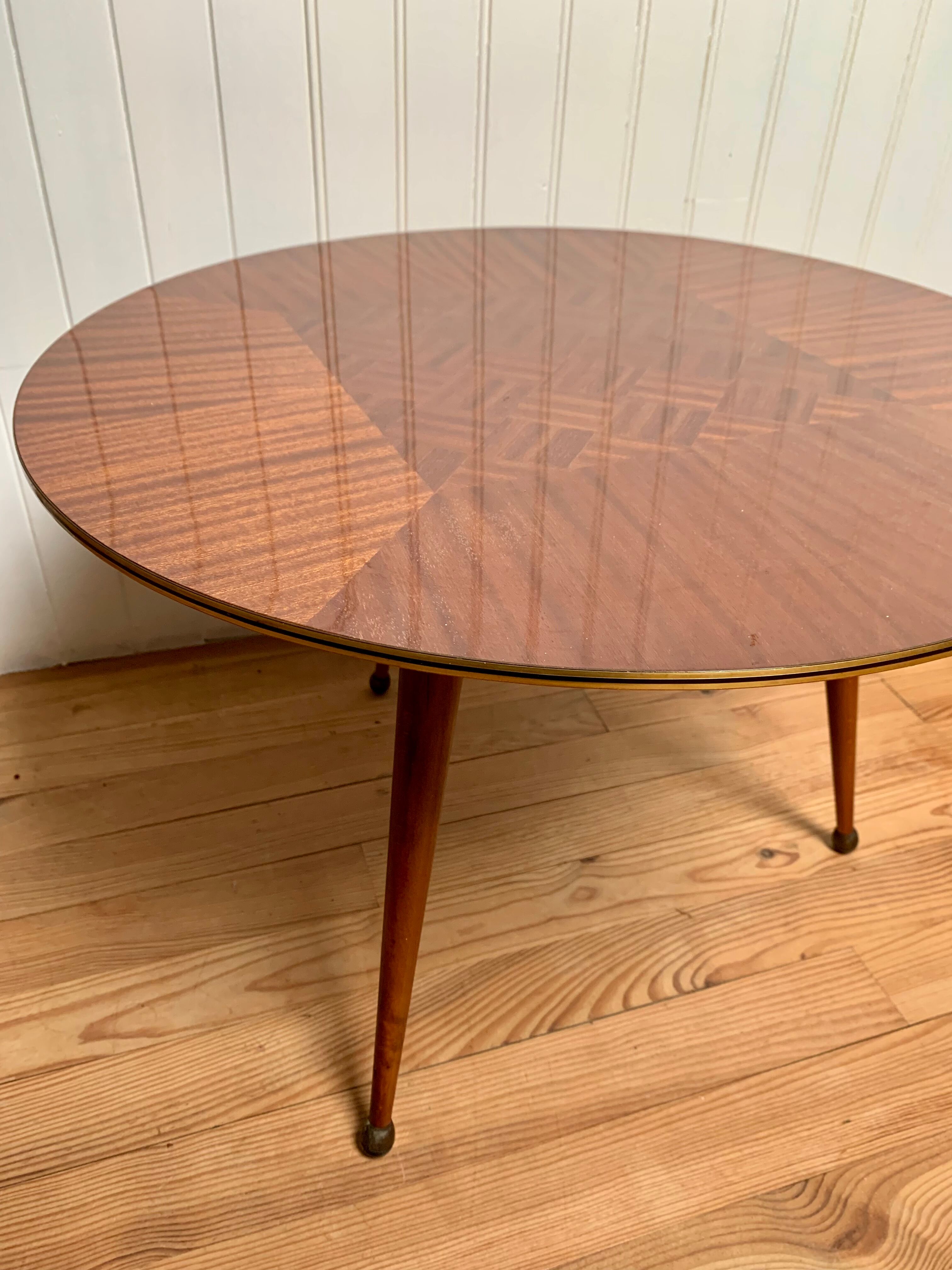 Vintage tripod coffee table