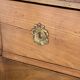 Transitional chest of drawers in solid cherry wood, early 20th century