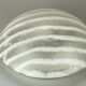 Plafoniere ceiling lamp glass space design lamp 70s