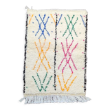 Colorful Moroccan carpet 70x105 cm