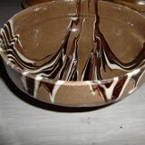Set of 4 terracotta bowls (different decorations)