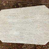Travertine coffee table from the 70s
