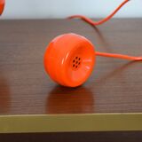 Orange dial phone