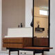1970s mirror buffet