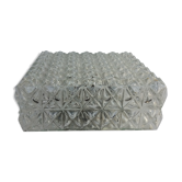 Ceiling glass square vintage