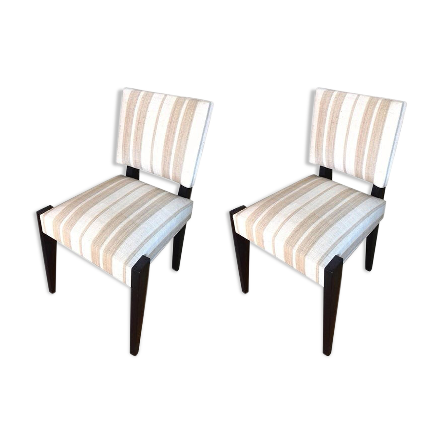Pair of chairs by André Sornay, circa 1930