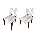 Pair of chairs by André Sornay, circa 1930
