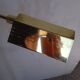 Reading light / articulated floor lamp ep 1970 golden brass
