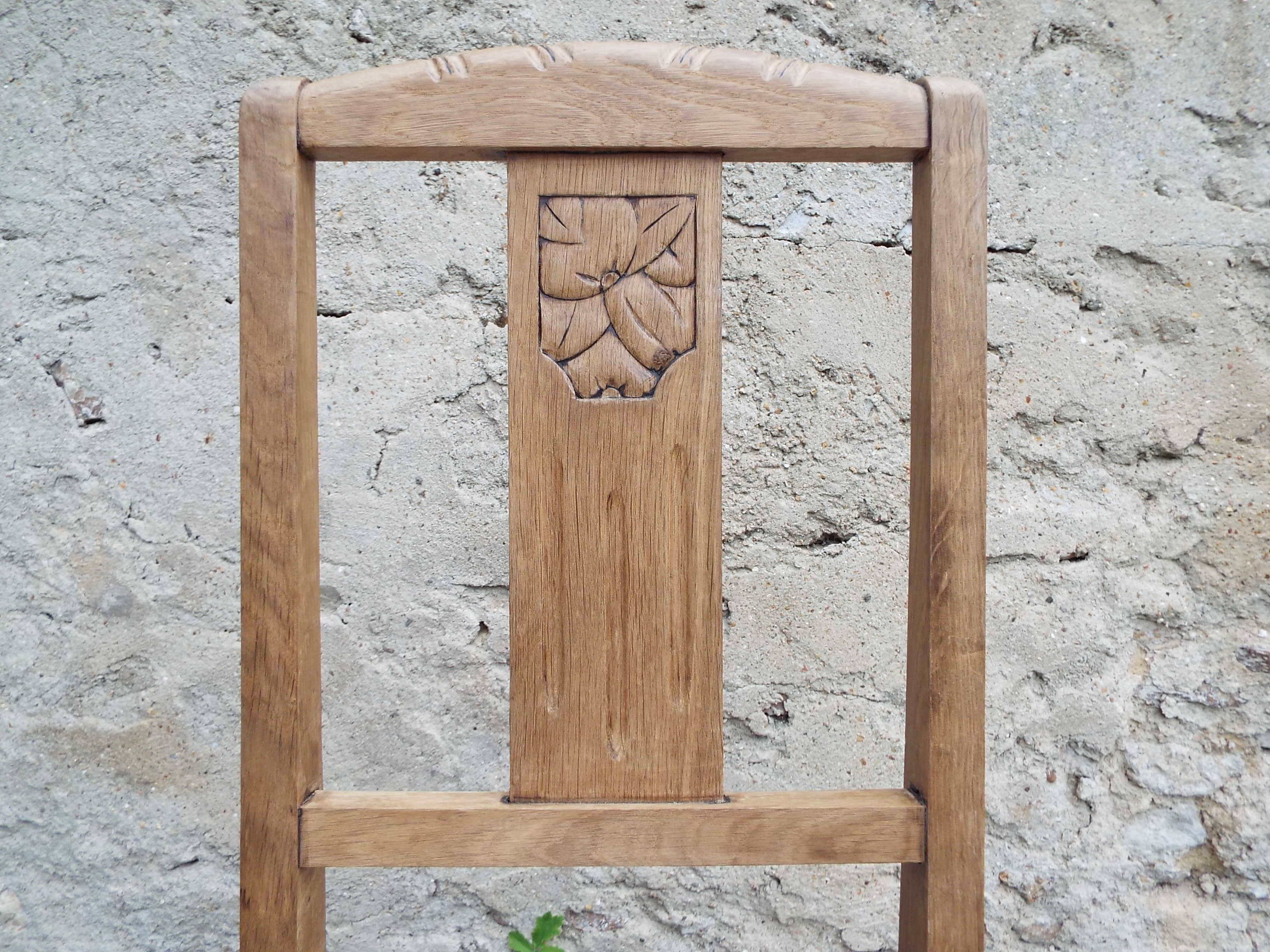 2 art deco style chairs