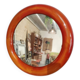 Miroir en bois laqué
