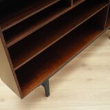 Mahogany bookcase, Danish design, 1970s, manufacturer: Omann Jun