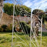 Wrought iron grid