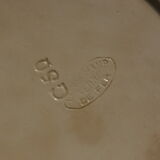 4 Longchamp slip dessert plates
