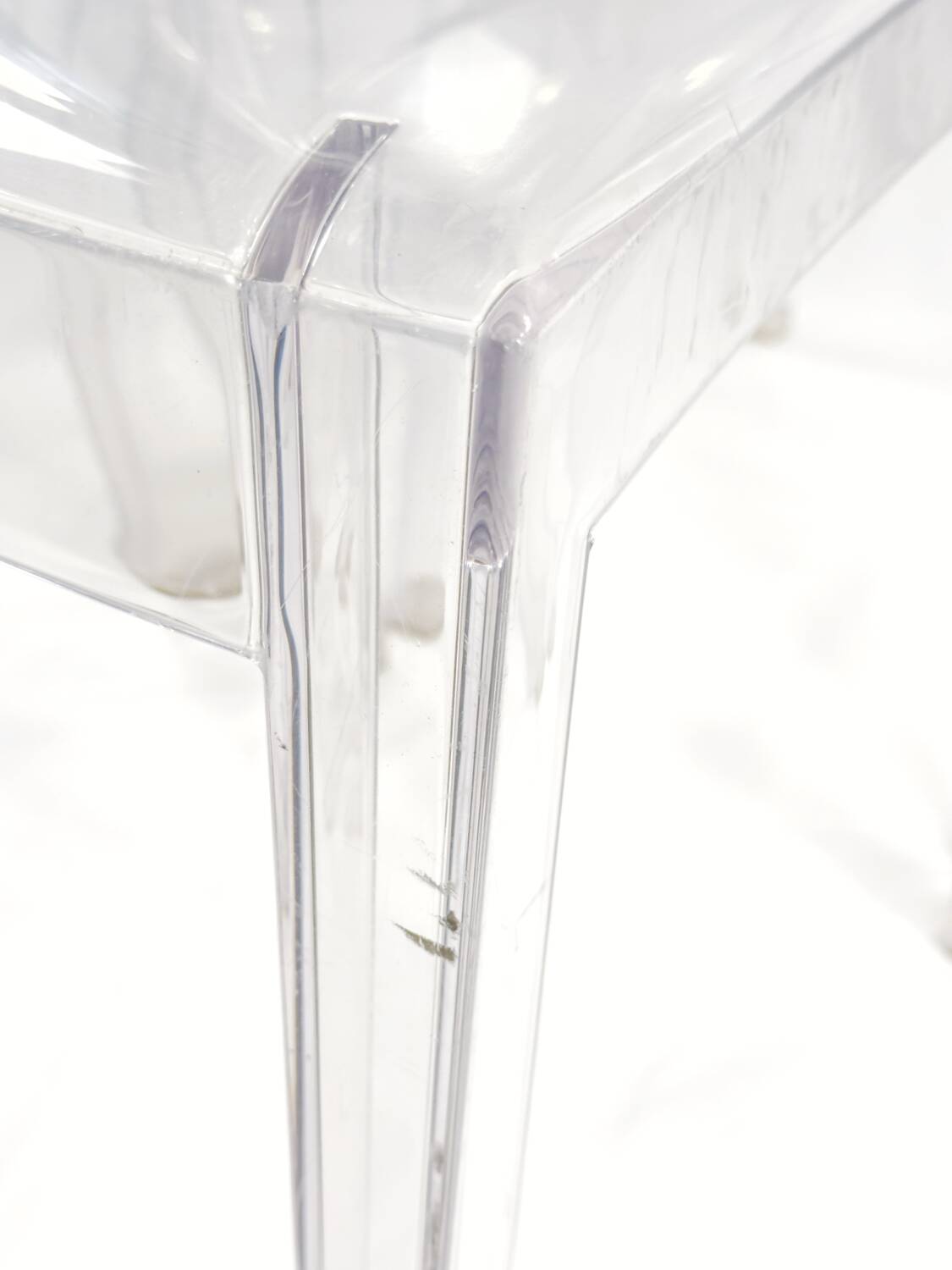 Lot de 4 chaises Ghost Victoria de Philippe Starck pour Kartell
