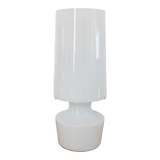 Lampe de salon en verre blanc, Italie années 60