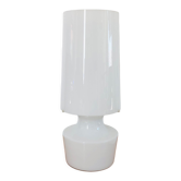 Lampe de salon en verre blanc, Italie années 60