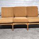 Vintage Scandinavian teak sofa bench from the 1960s.