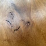 1950s mountain table in solid elm