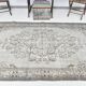 Tapis vintage classique 5x9 nuances de gris et de marron, 150x278 cm