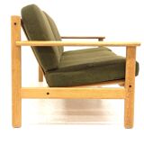 3-seater pine sofa, Sweden, 1970