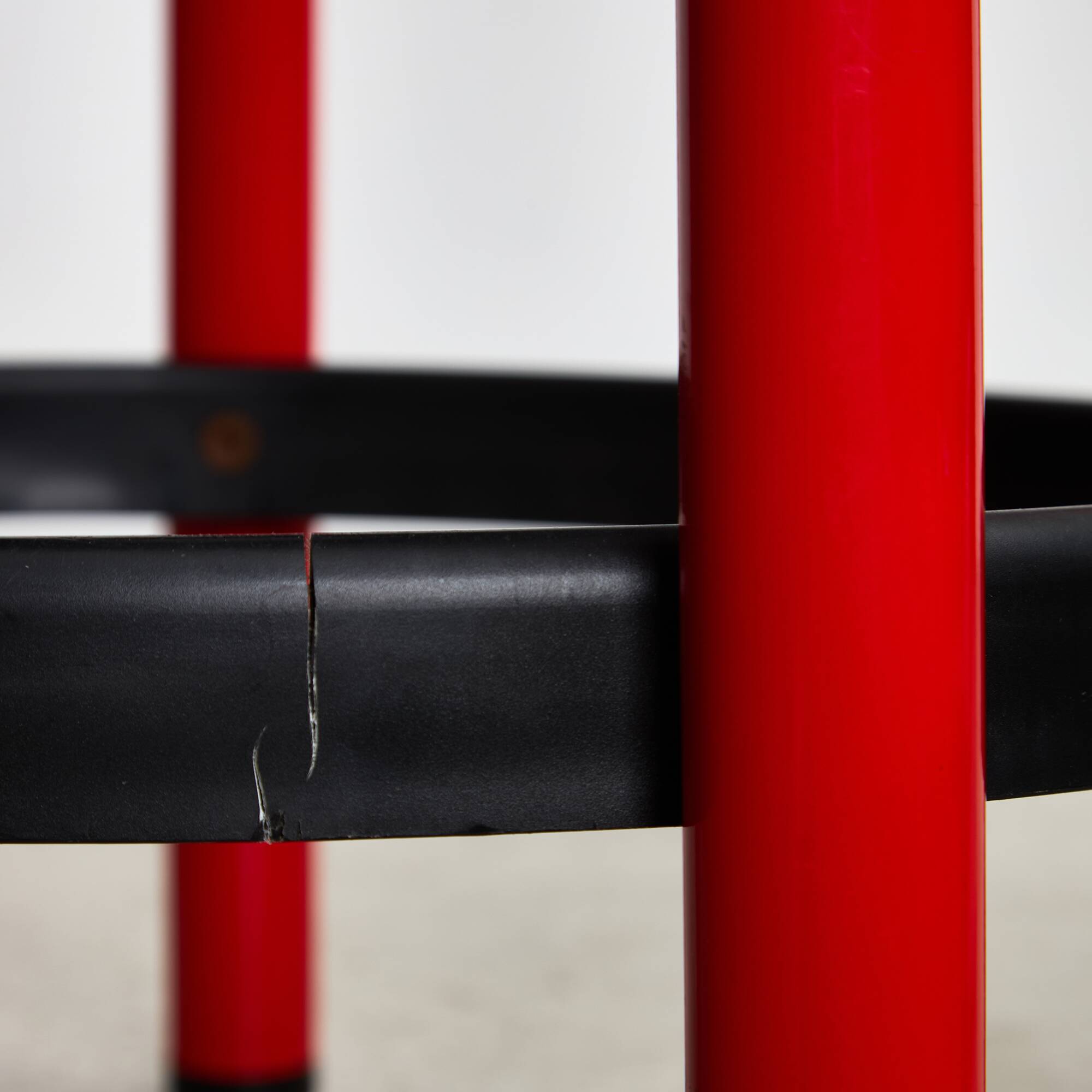 Polo Low Bar Stool by Anna Castelli Ferrieri for Kartell, 1979