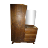 Armoire commode tripode asymétrique art déco