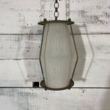 Vintage brass pendant light