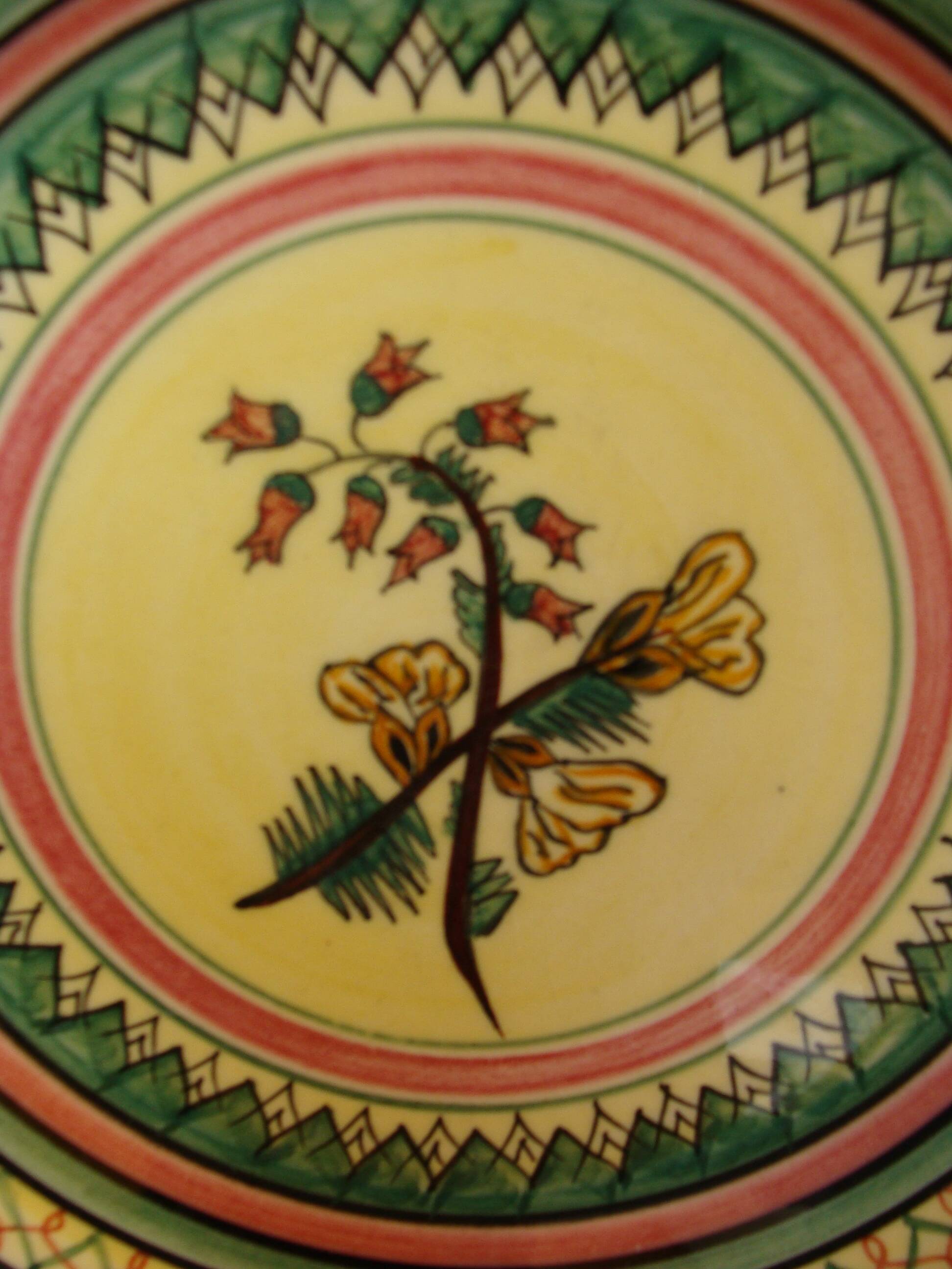 Vintage Henriot Quimper plate