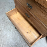 Parisian display cabinet in oak (renovated)