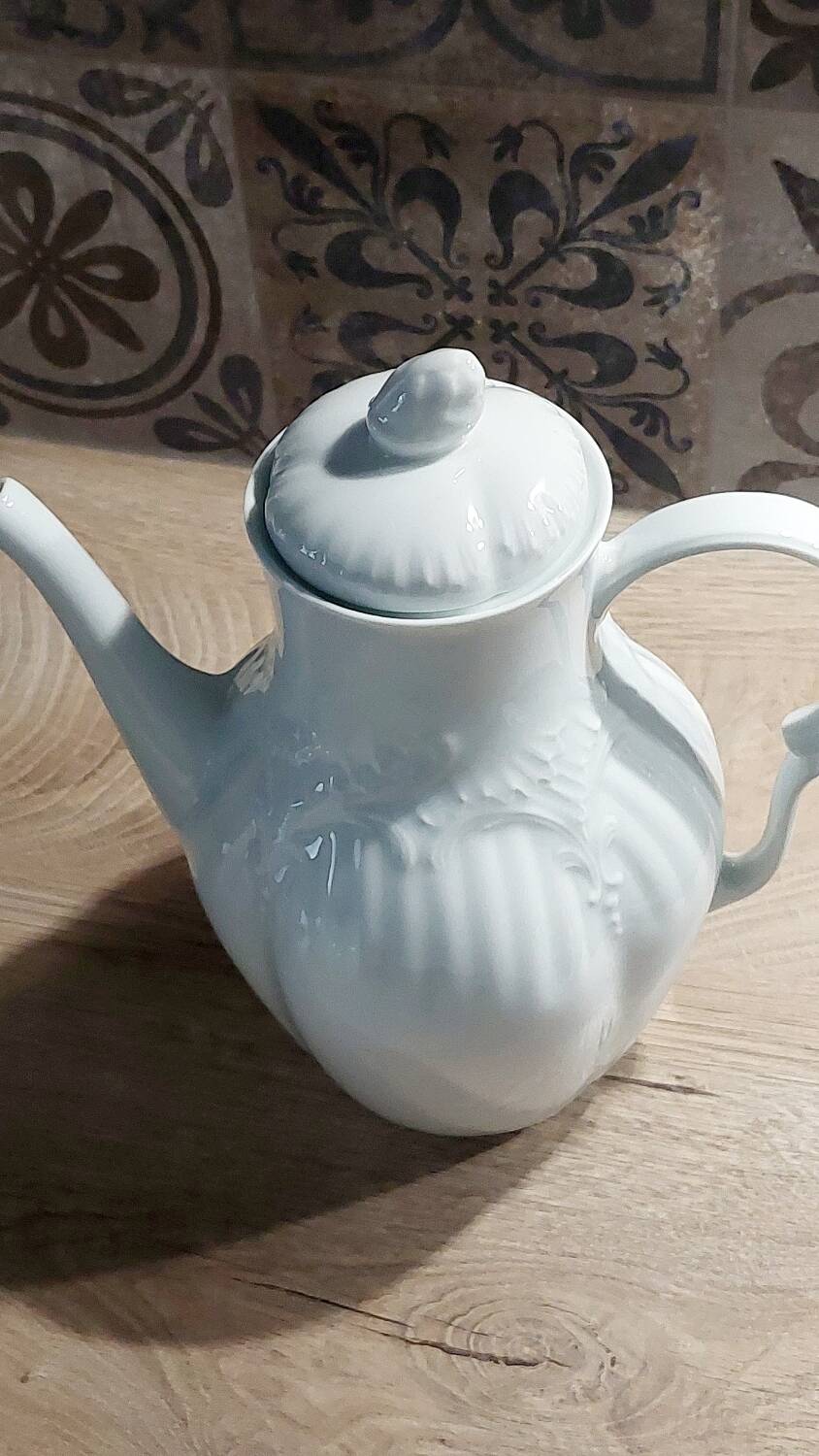 Chastagner Limoges Porcelain Coffee Service