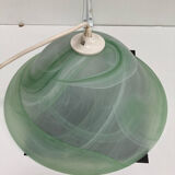 Vintage 80's murano glass pendant light