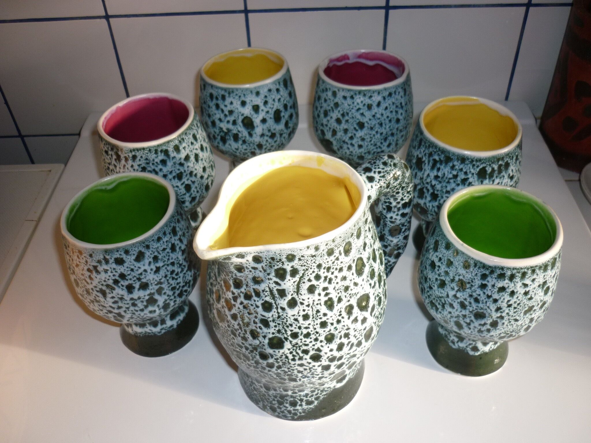 Orangeade Vallauris 1960 Service