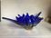 Large cobalt blue centerpiece