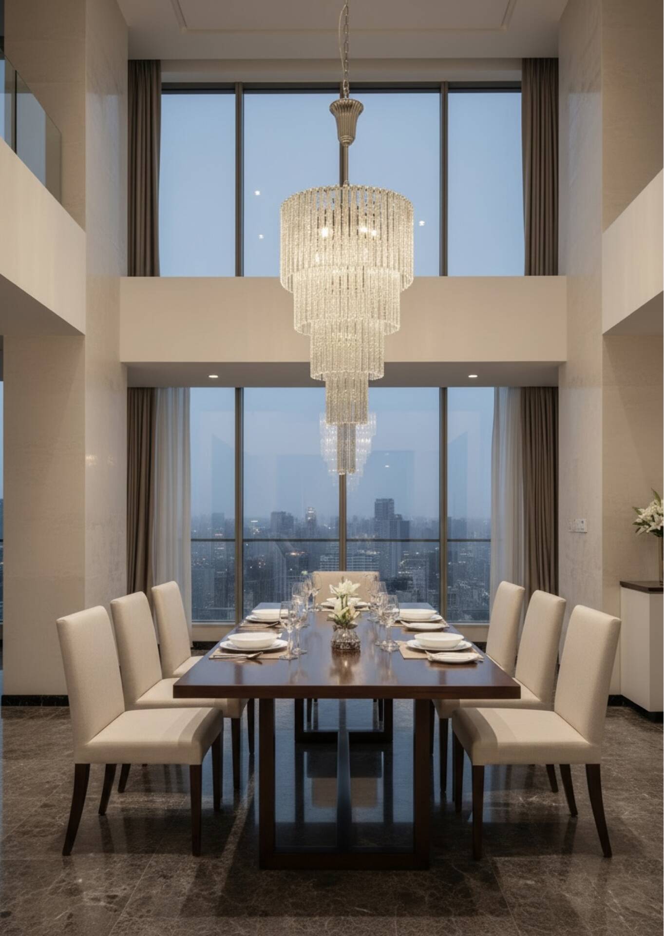 Extra Large Murano Glass Rod Chandelier, Italy, 1970s