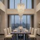 Extra Large Murano Glass Rod Chandelier, Italy, 1970s