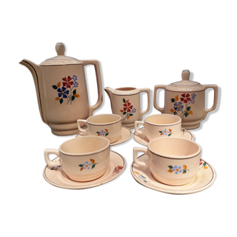 Coffee service in holy earthenware amand