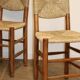 Series of 4 Charlotte Perriand Chairs Model "Bauche" BCB Edition