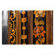 Mirror in 18th century marquetry 90x100cm