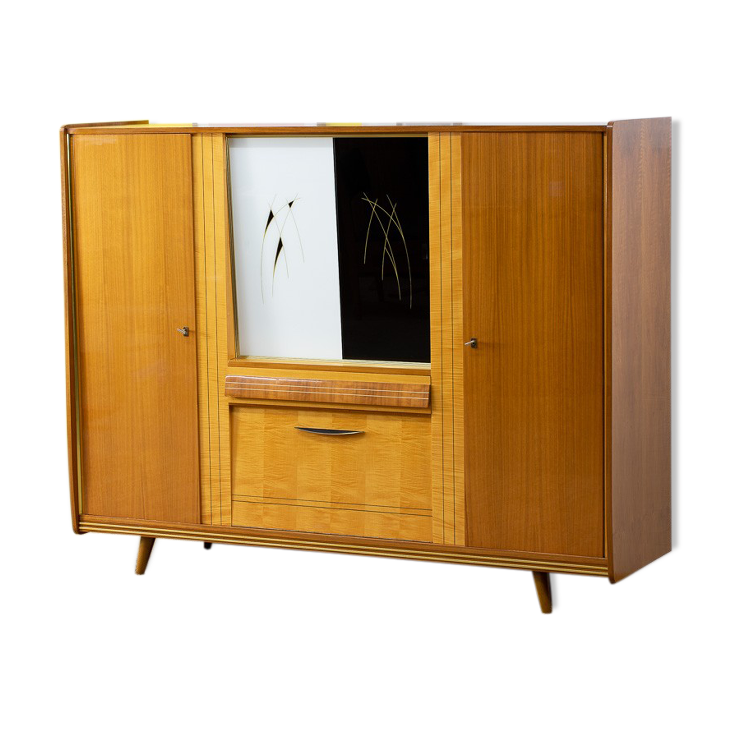 Vintage Scandinavian wardrobe – 199 cm