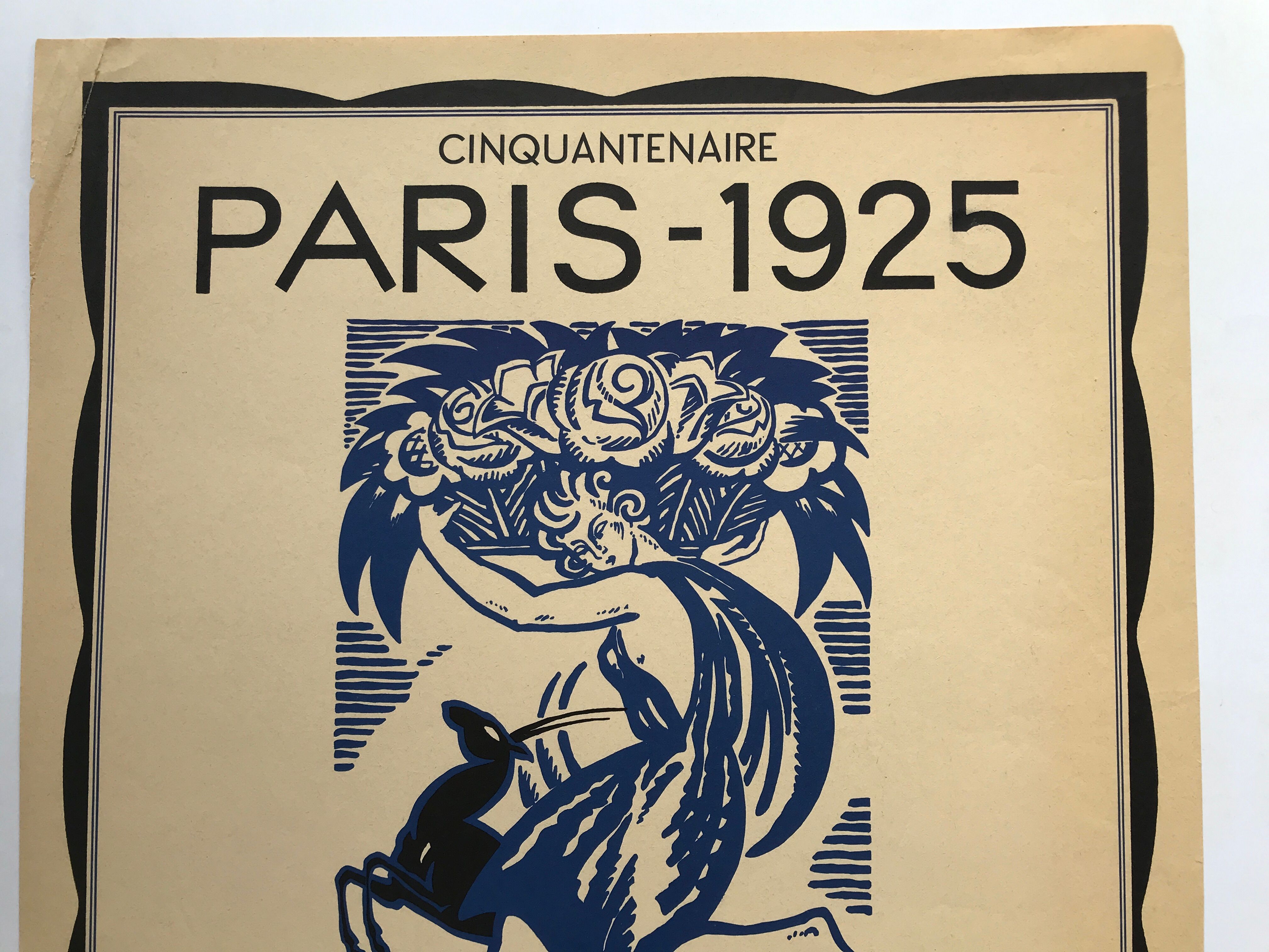 Poster after Robert BONFILS, Paris 1925, Musée des arts décoratifs, 1976