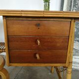 Bureau en rotin