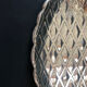 Empty pocket pineapple silver metal '70